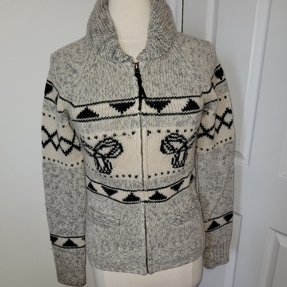 TNA wool zip sweater - Picture 4 of 4